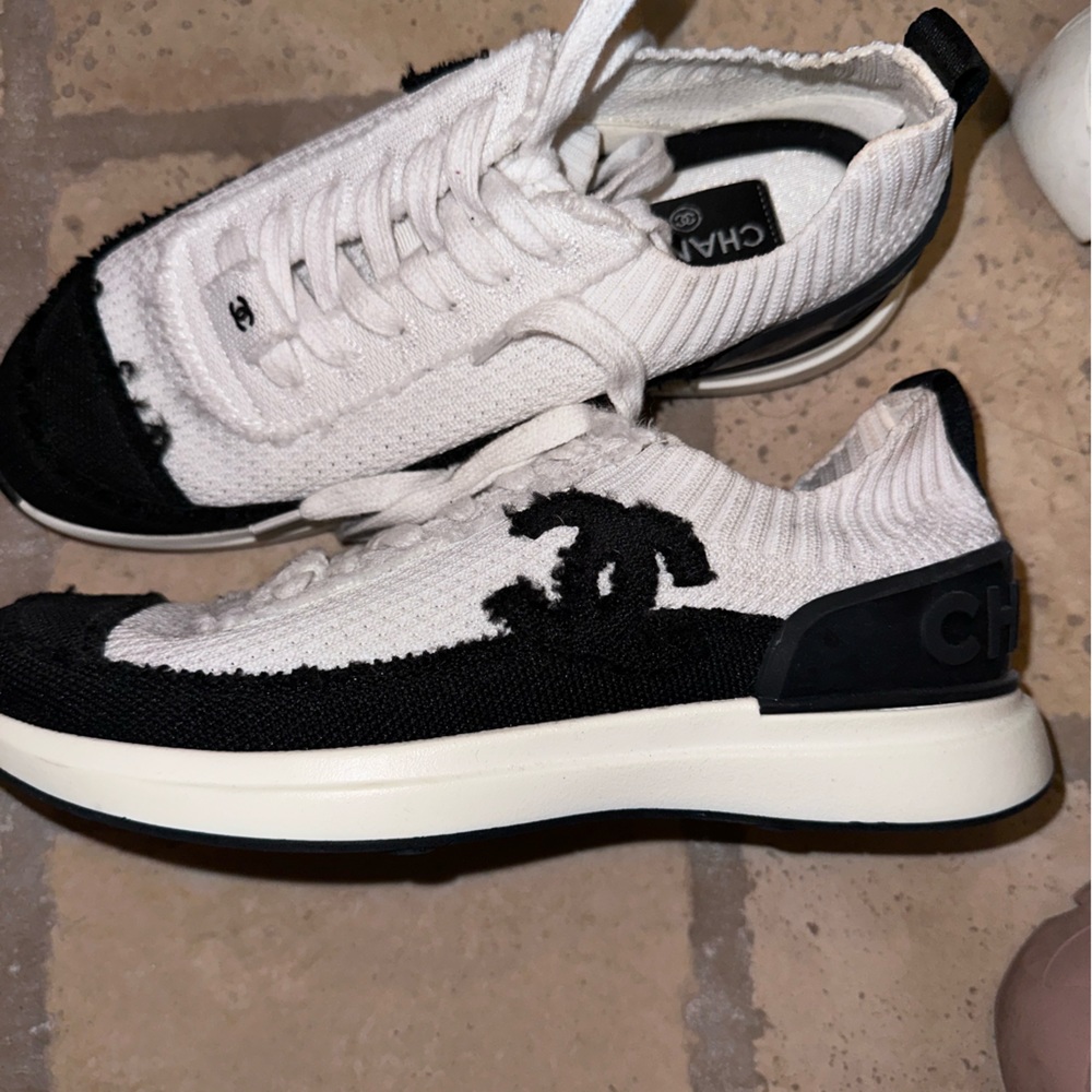 Chanel sneakers women's size 9
